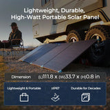 400W Lightweight Portable Solar Panel Suitcase