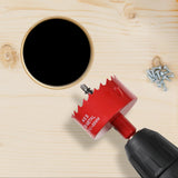 55mm HSS Bi-Metal Hole Saw with Corn Hole Drilling Cutter Renogy