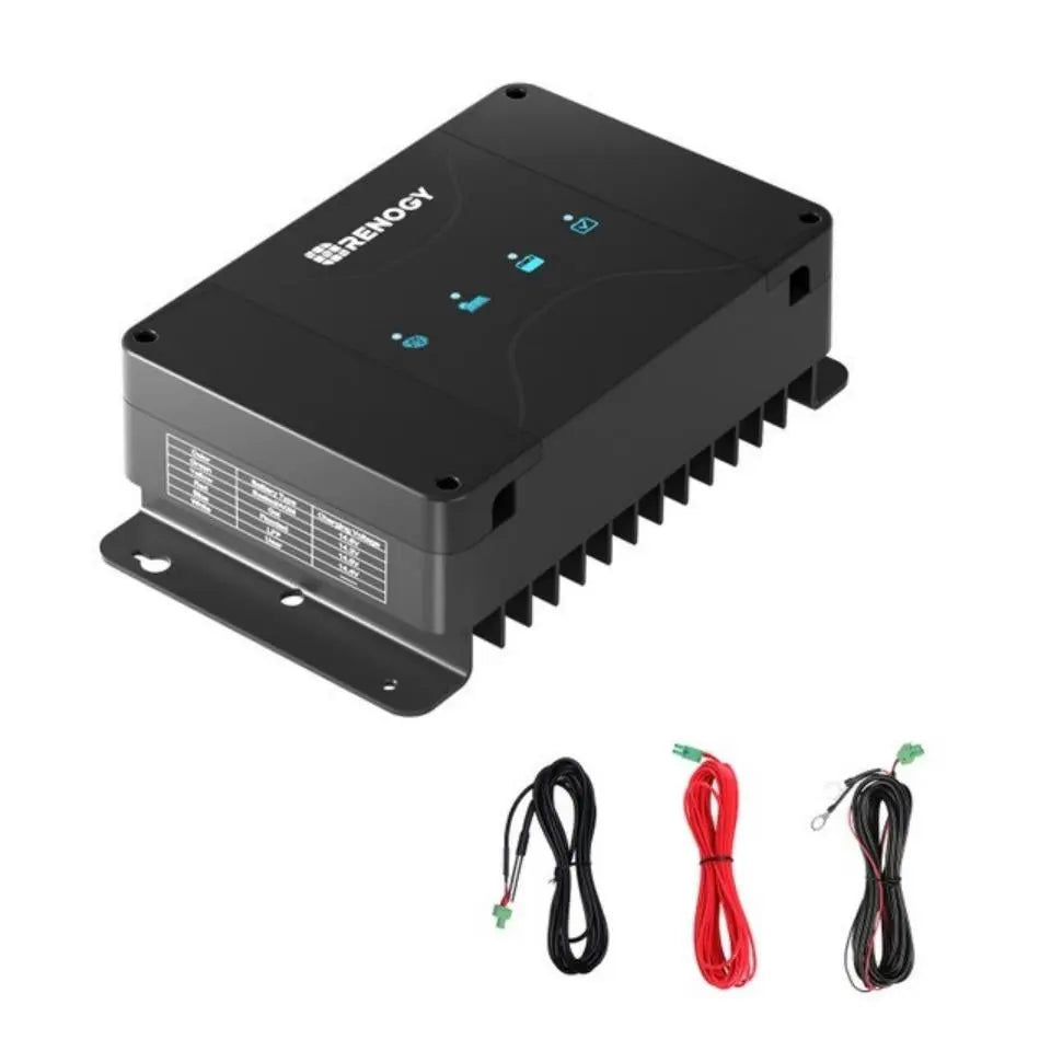 12V 30A/50A DC-DC On-Board Battery Charger with MPPT