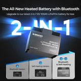 12V 100Ah/200Ah Smart LiFePO4 Battery w/ Bluetooth & Self-Heating | Pro Series