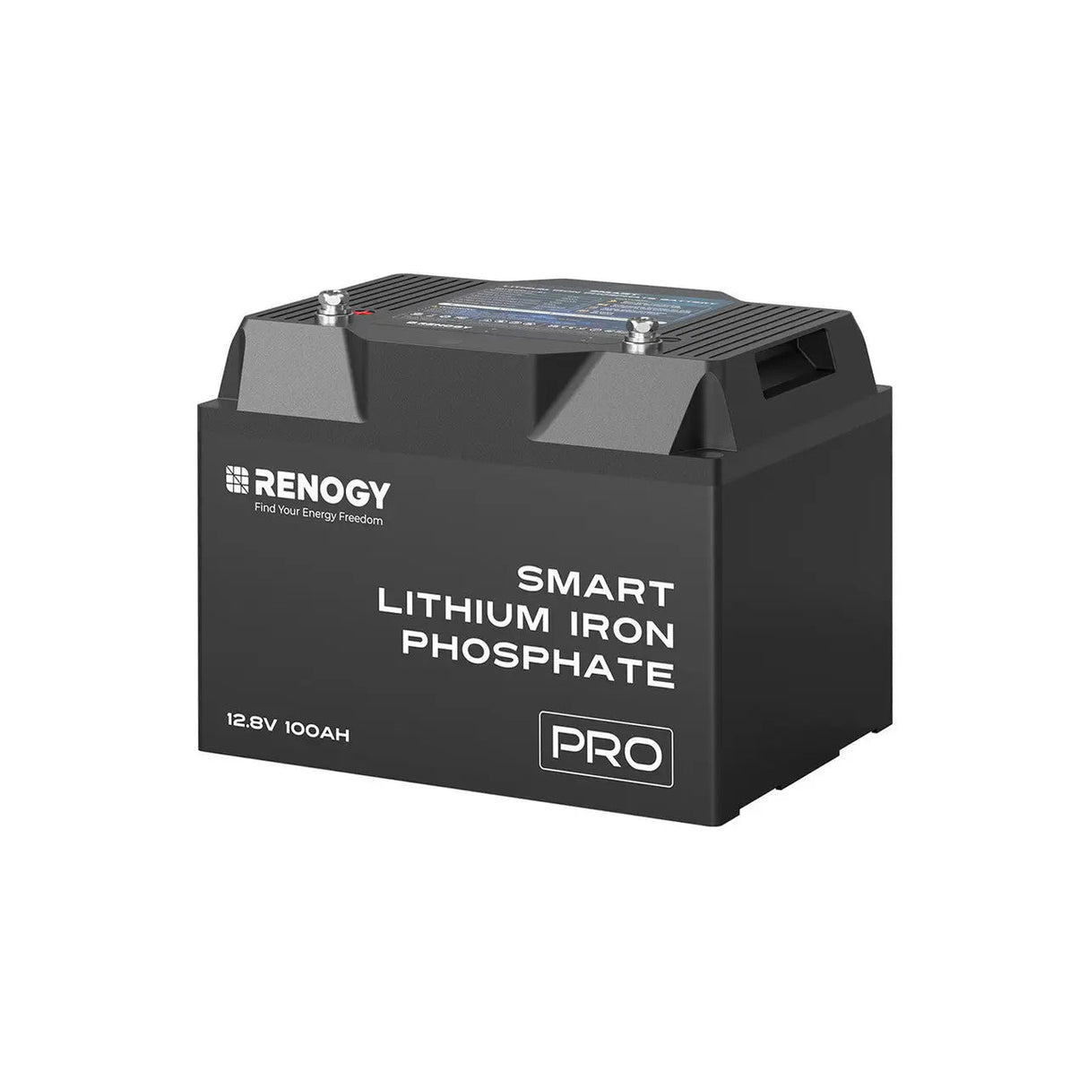 12V  100Ah Smart Lithium Iron Phosphate Battery w/Bluetooth & Self-heating Function | Pro Series