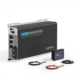 PUH 12V 3000W/2000W/1000W Pure Sine Wave Inverter with UPS Transfer Switch and Built-in Bluetooth