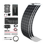 Essential Off-Grid Solar Kit 600W 12V | Optional 3.6kWh LiFePO4 Battery