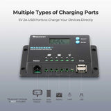 Wanderer 10A PWM Charge Controller with BT1