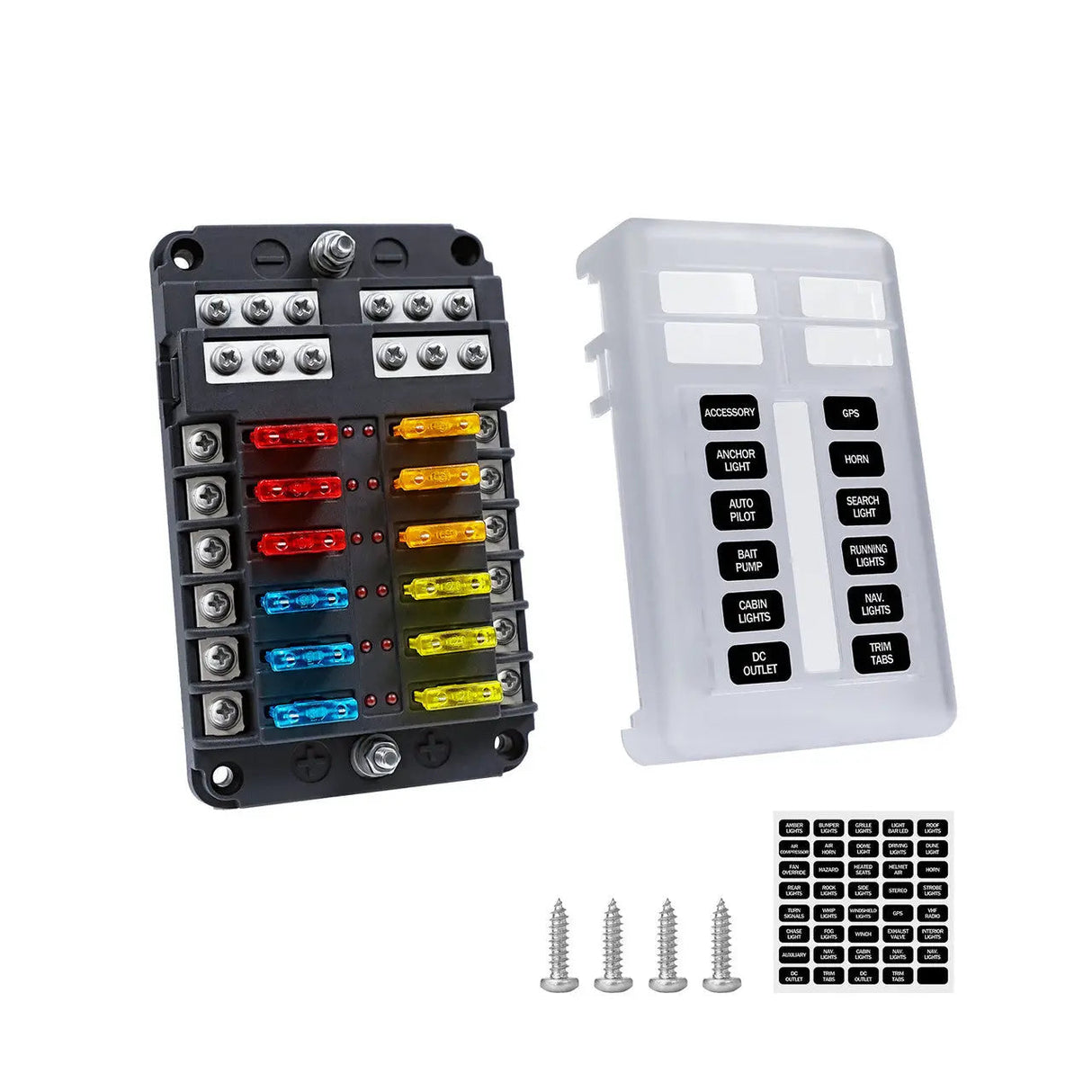 12 Way Fuse Box